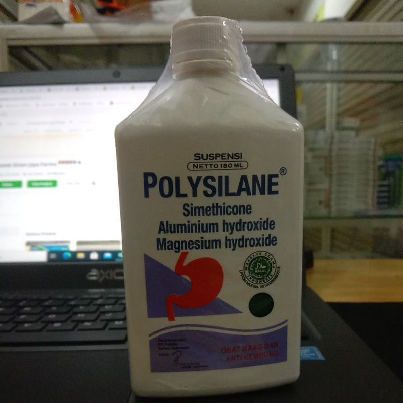 polisilane sirup 180 ml