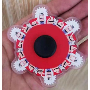 Fidget Spinner Gyro 3D Model Kartun Krakter Viral Penghilang Stres Mudah Dibawa Dan Simple