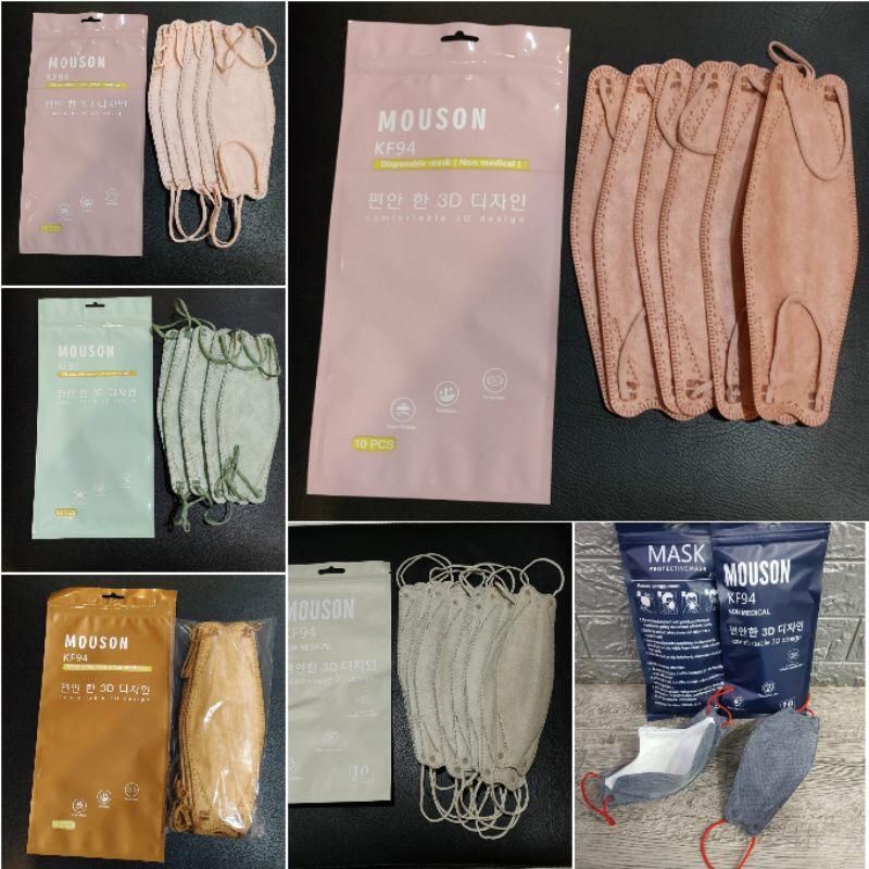 MASKER KF94 MASKER 3D STANDART KOREA 1 pack isi 10pcs