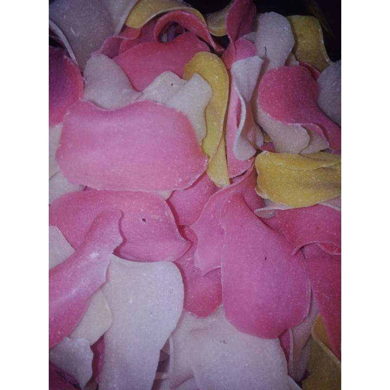 

Kerupuk Singkong mentah perbungkus