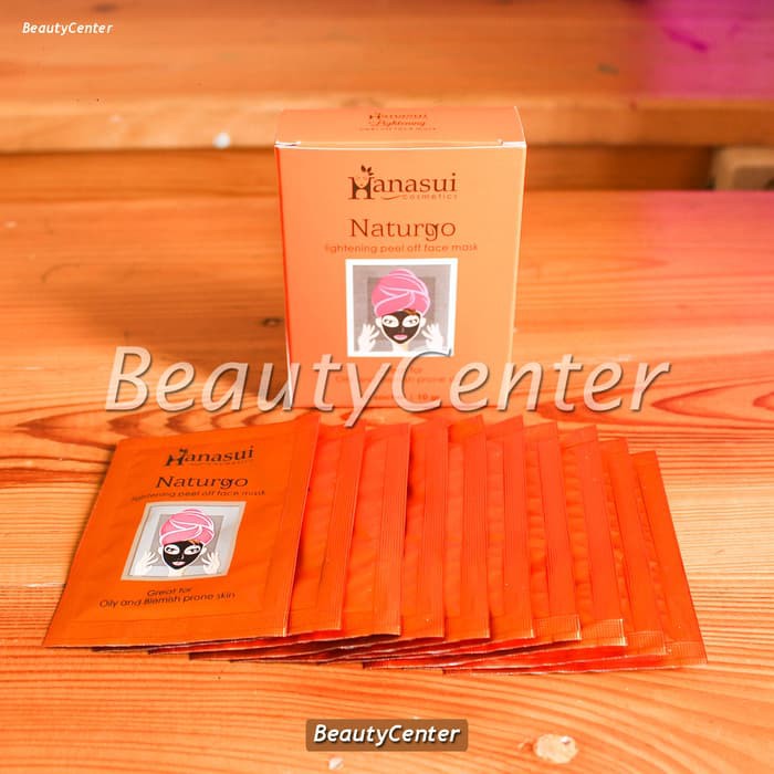 [BPOM] Naturgo BPOM / Hanasui Naturgo (per box)/ Masker Lumpur / 100% Original