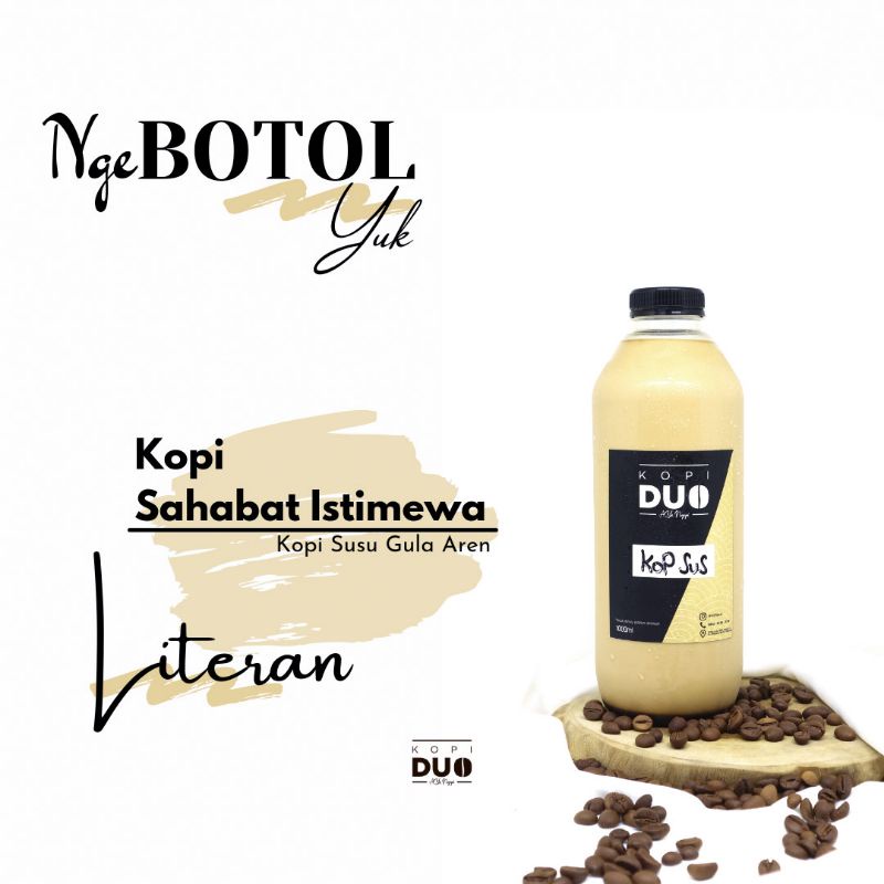 

Kopi Susu 1 Liter Full Arabica