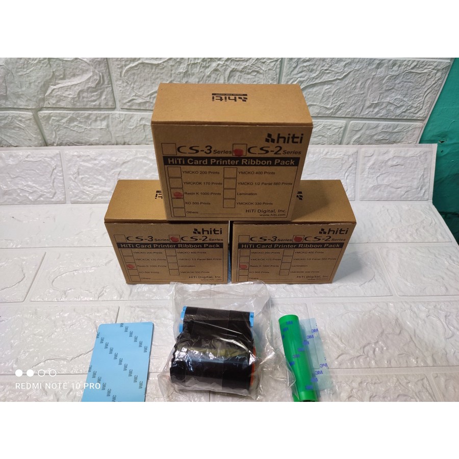 Ribbon Black HITI CS 200 Series 1000 print