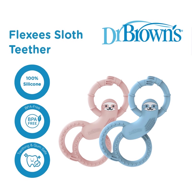 Dr. Brown's Sloth Long Limbed Silicone Teether