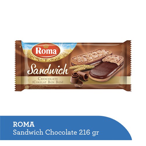 

Roma Sandwich Chocolate 216 gr