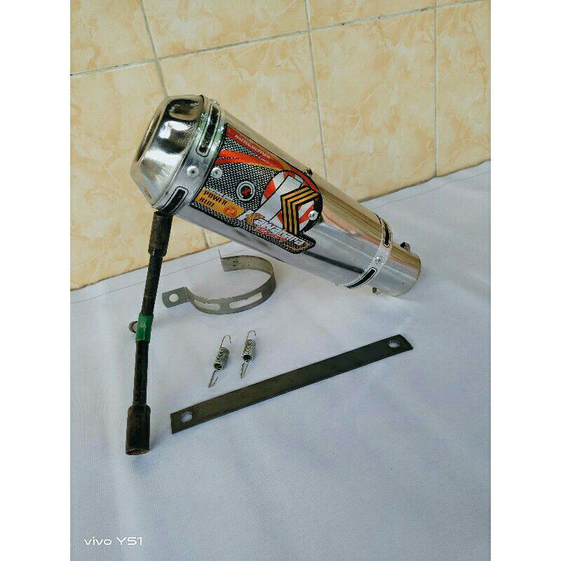 Knalpot Racing Kawahara Vario 110 led/karbu/fi Vario 125 Vario 150