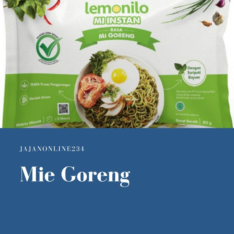 

LEMONILO MIE INSTAN GORENG KUAH PEDAS KOREA/ MI SEHAT ALAMI