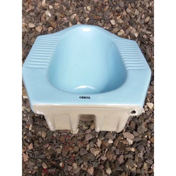 Closet Kloset WC Keramik Jongkok Merk Toho Termurah/ Tongkrongan Toilet