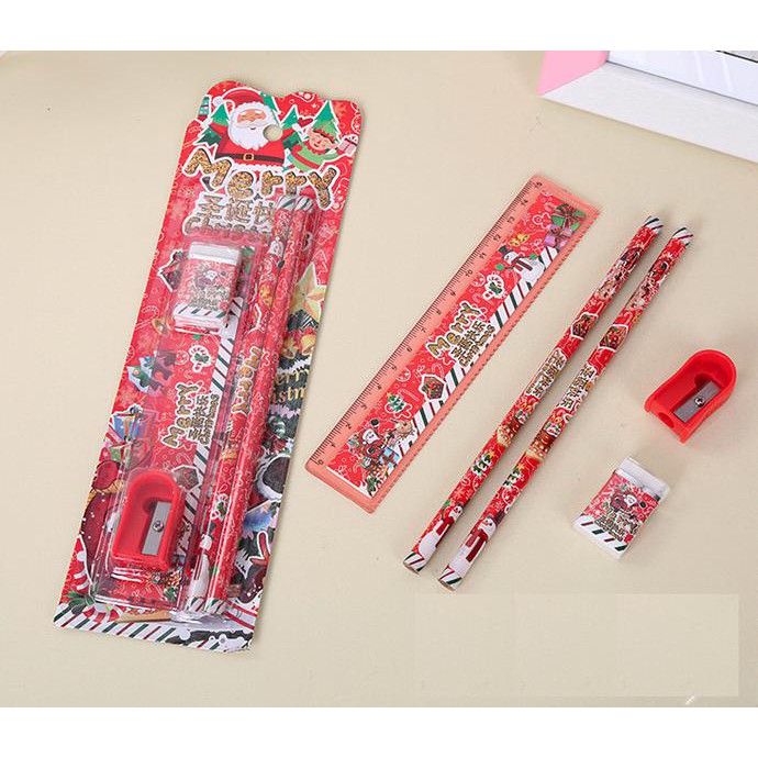 

(READY COD) alat tulis tema natal, souvenir natal, natal, alat tulis TERBATAS