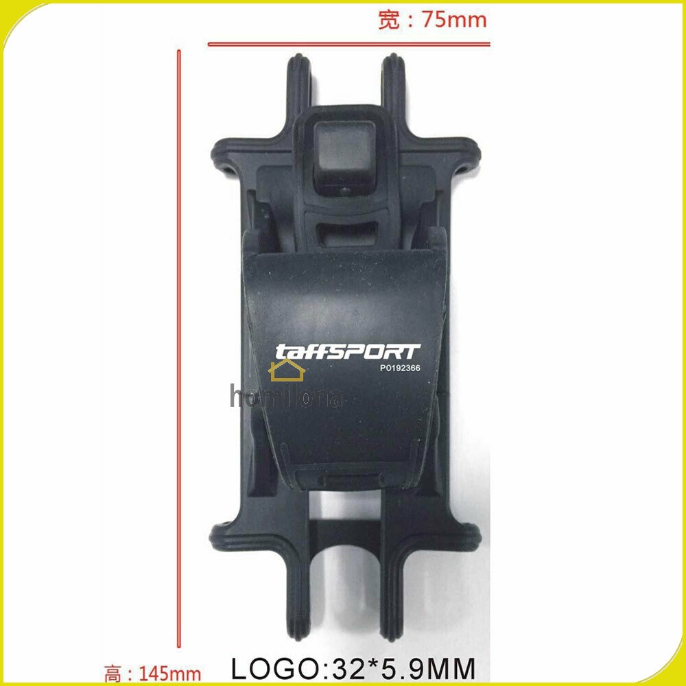 Bike Smartphone Holder Sepeda Universal Bicycle - TaffSport JR-OK5 - Black