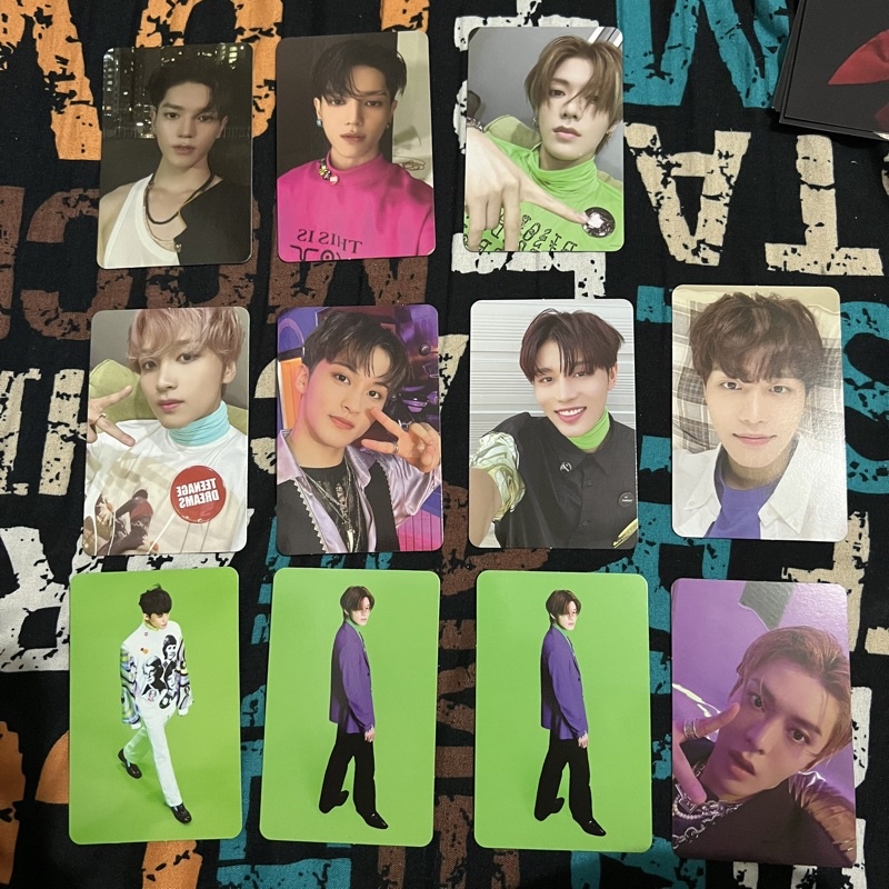 NCT 127 Sticker Jewel Case AR Selca Clip PC Taeyong Jungwoo Mark Yuta Haechan Taeil