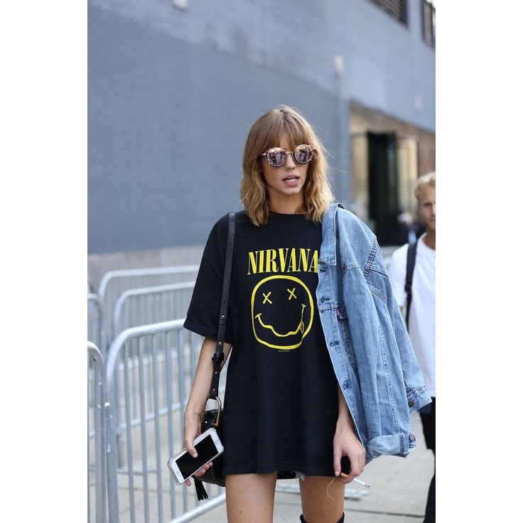 Kaos Oversize Nirvana
