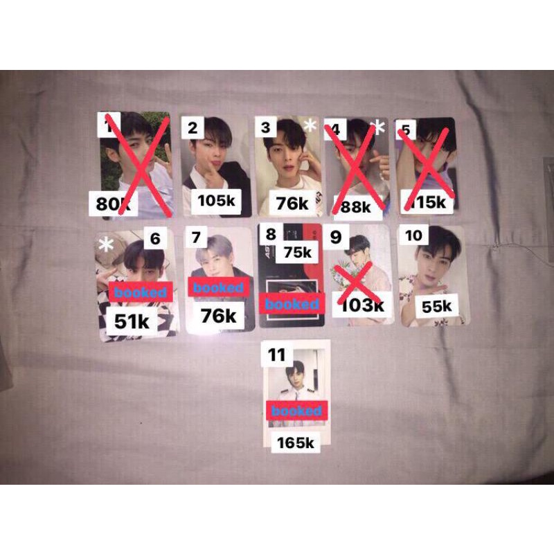 Photocard Official Cha Eunwoo