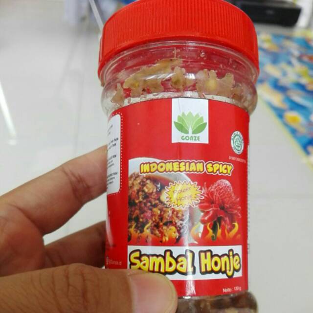 

Sambal kecombrang atau honje merk GONZE