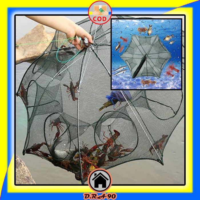 Jaring Ikan / Perangkap Ikan Payung / Bubu Ikan / Jaring Udang / Jaring Ikan Payung / Perangkap Ikan