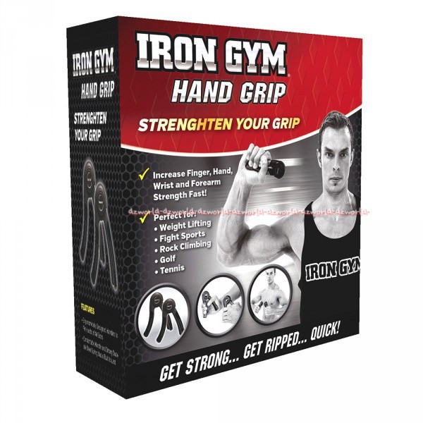 Iron Gym Hand Grip Training Exercise Memperkuat Tangan