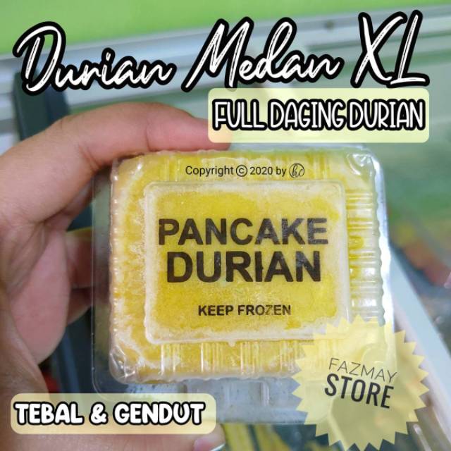 

Pancake Durian Medan XL