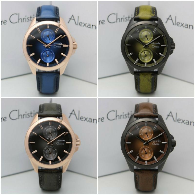 Jam Tangan Pria Alexandre Christie AC 6573 AC6573 Series Terbaru Original