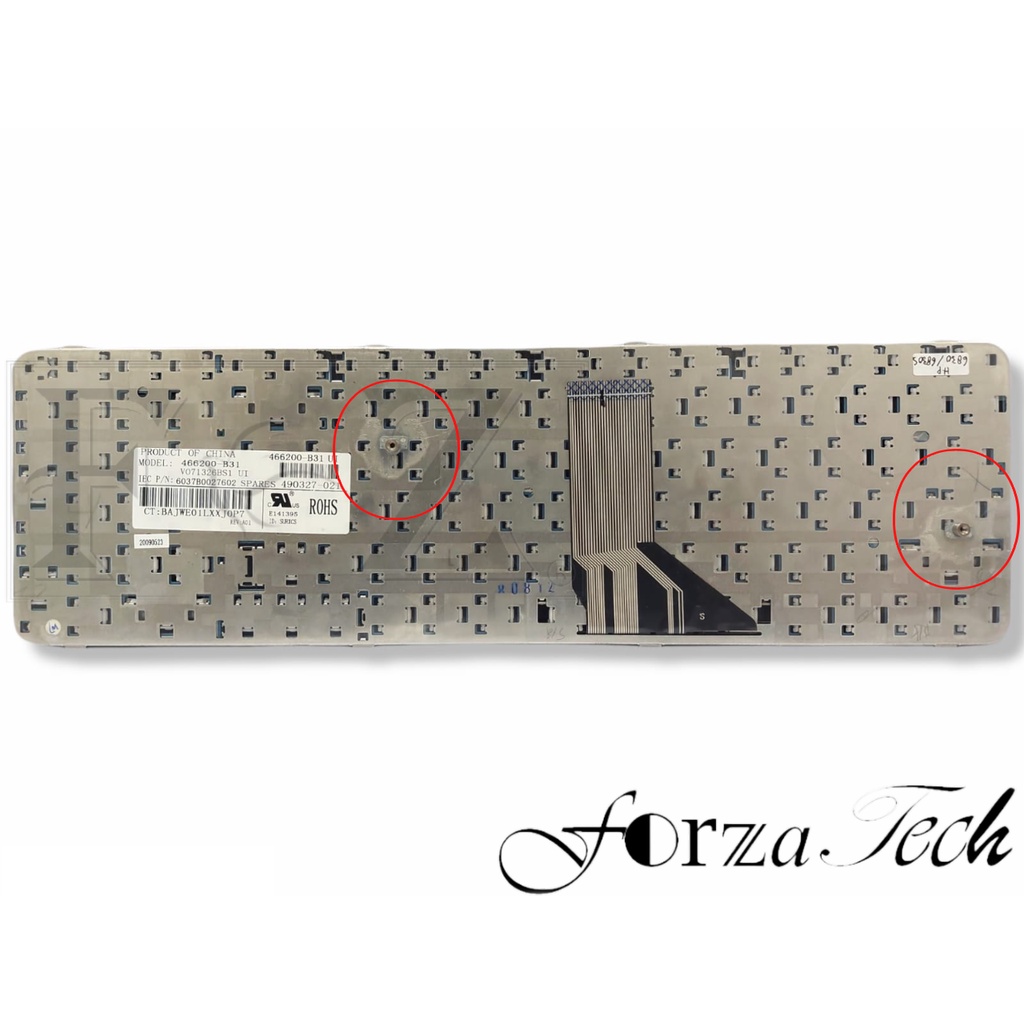 Keyboard HP Compaq 6830S 6830 490327-021 6037B0027602 V071326BS1 466200-B31 490327-001