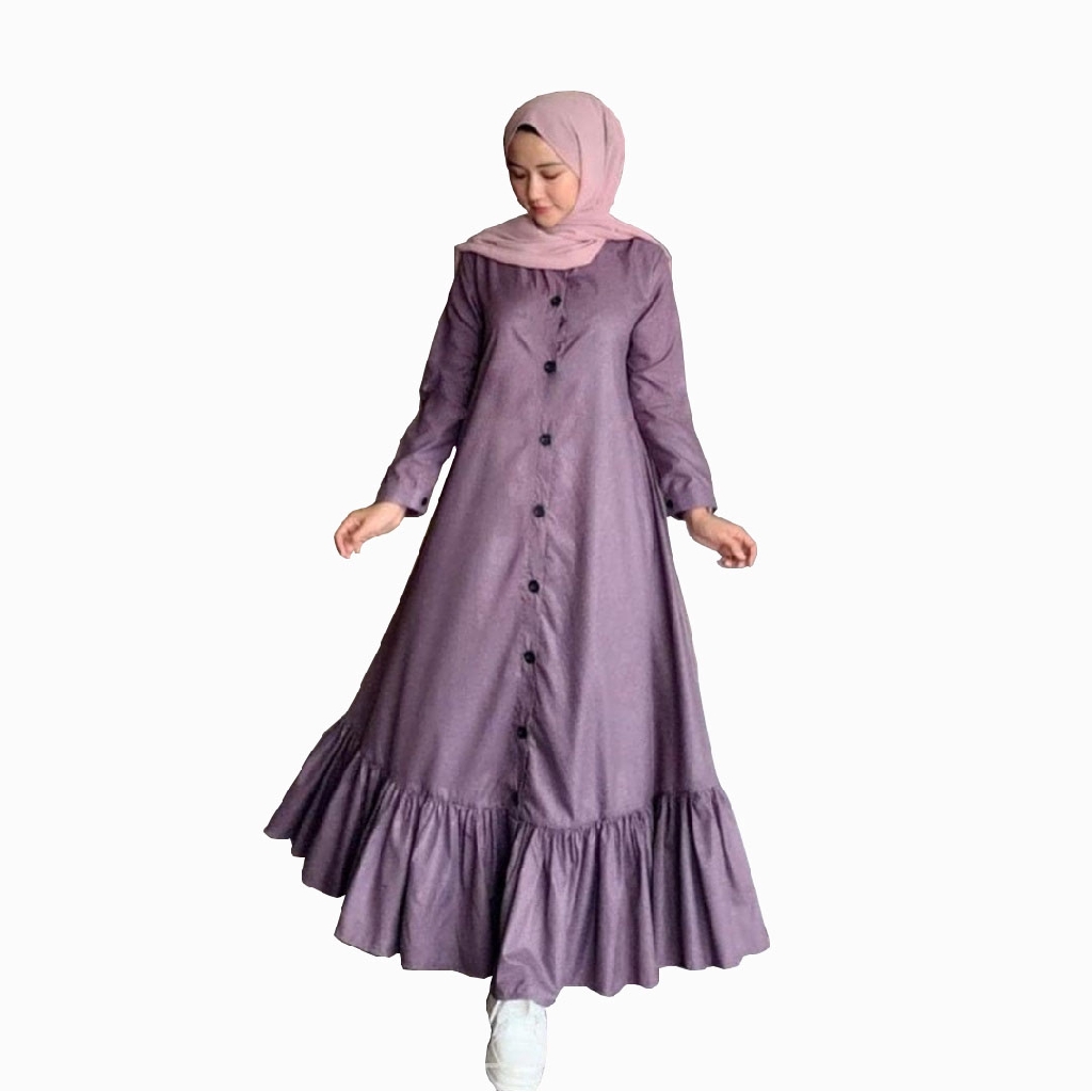 Peoni Dress MUSLIM WANITA TERLARISLupi