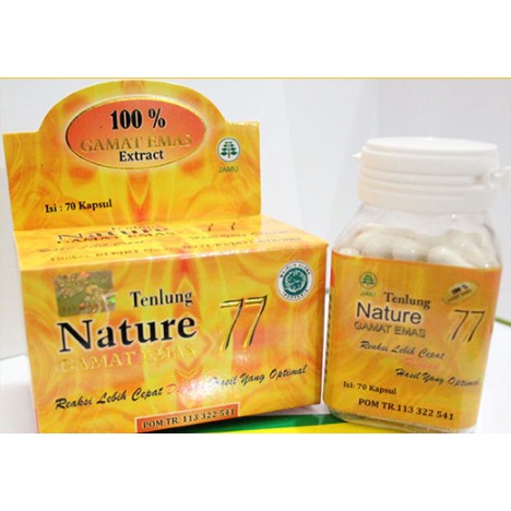 KAPSUL GAMAT EMAS NATURE 77