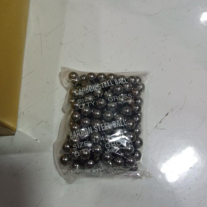 Carbon Steel Ball Sepeda Made In Japan Gotri Depan Belakang / Gir 1/4"