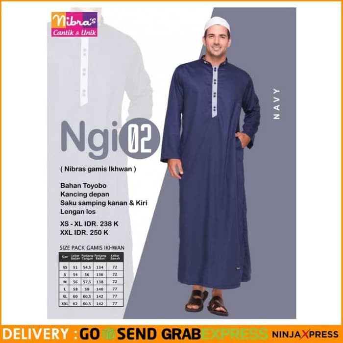 NIBRAS GAMIS IKHWAN NGI 02 GAMIS PAKISTAN GAMIS IKHWAN BAJU GAMI
