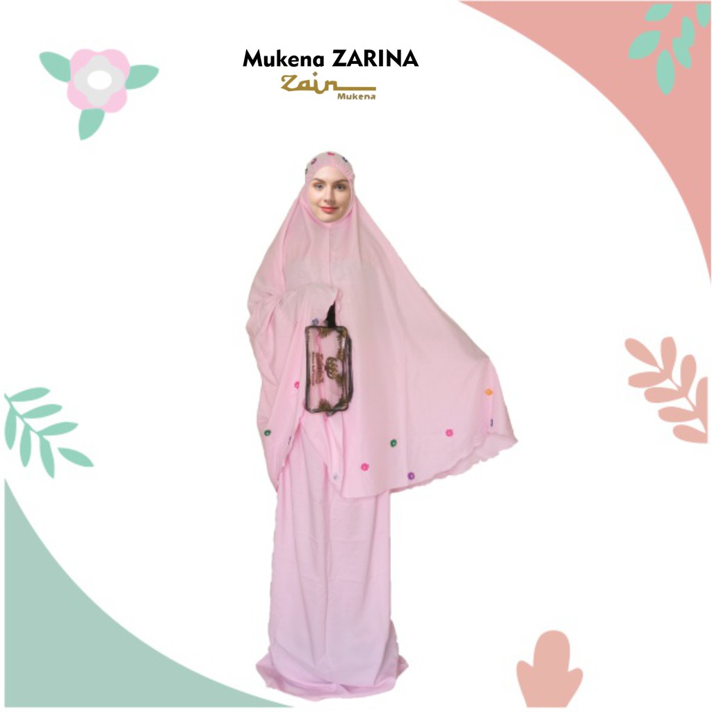 Mukena Dewasa Traveling Polos ZARINA By Zain