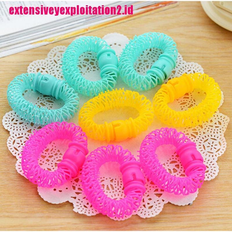 &lt; E2id &amp; &gt; 8pcs / Set Roller Pengeriting Rambut Diy