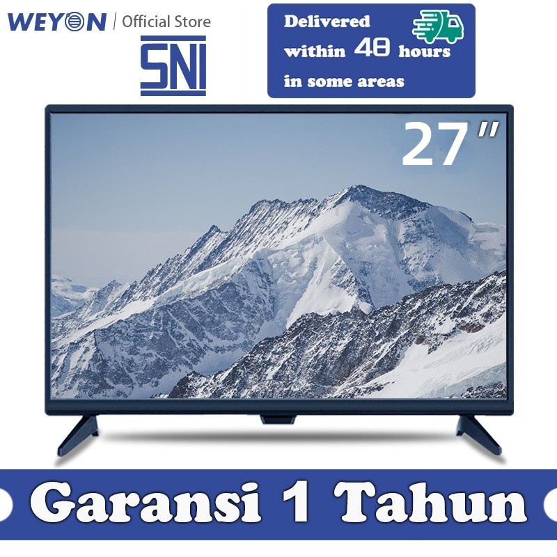 [TV Murah]TV 27 inch Weyon TV HD LED TV Garansi 1 tahun （WY-A27）