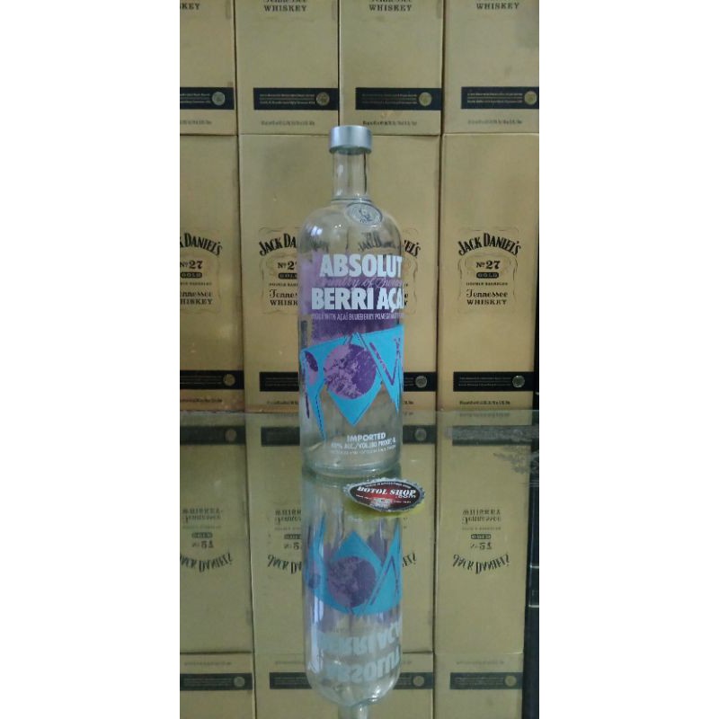 Botol vodka botol bekas vodka botol bekas miras botol bekas minuman keras botol koleksi pajangan