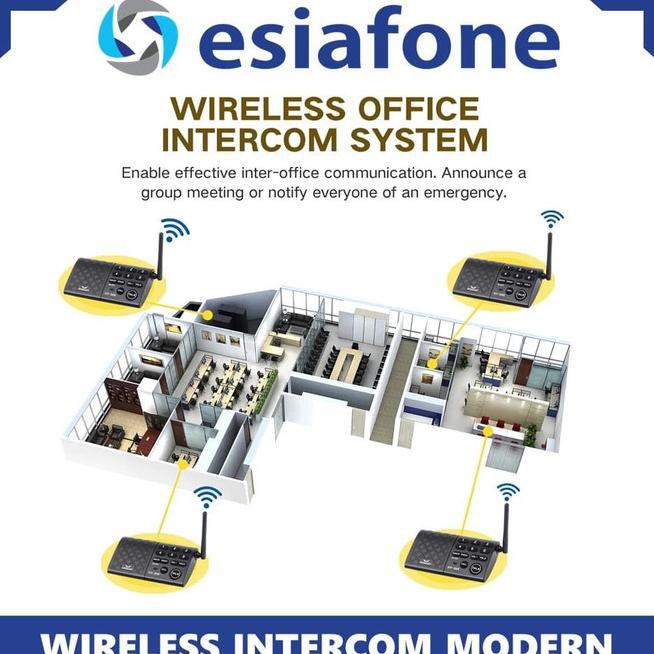 Hosmart Wireless Intercom 6-Channel - Interkom Interphone Hy806 5 Pcs