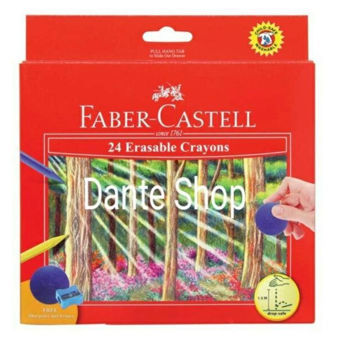 

Diskon Erasable Crayon 24 Warna Faber Castell ( Crayon Bisa Dihapus ) Big Sale