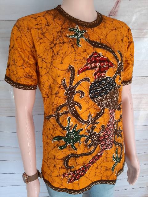 Kaos Batik Tulis Pekalongan Fullcotton 30s Jamin Adem