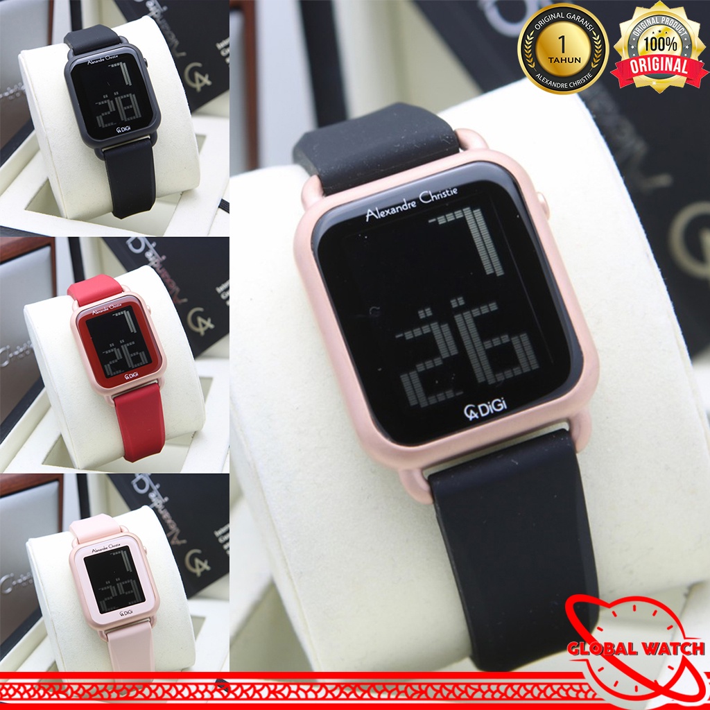 ALEXANDRE CHRISTIE WANITA ORIGINAL TERBARU JAM TANGAN DIGITAL ALEXANDRE CHRISTIE DIGITAL WANITA JAM 