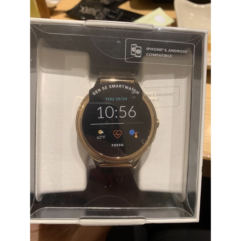 Ready Segel Fossil Gen 5 E Rosegold Stainless FTW6068