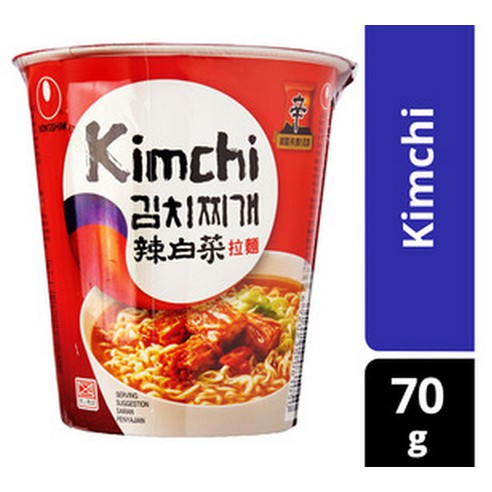 

Nongshim Kimchi Jjigae Cup Ramen Halal Mui