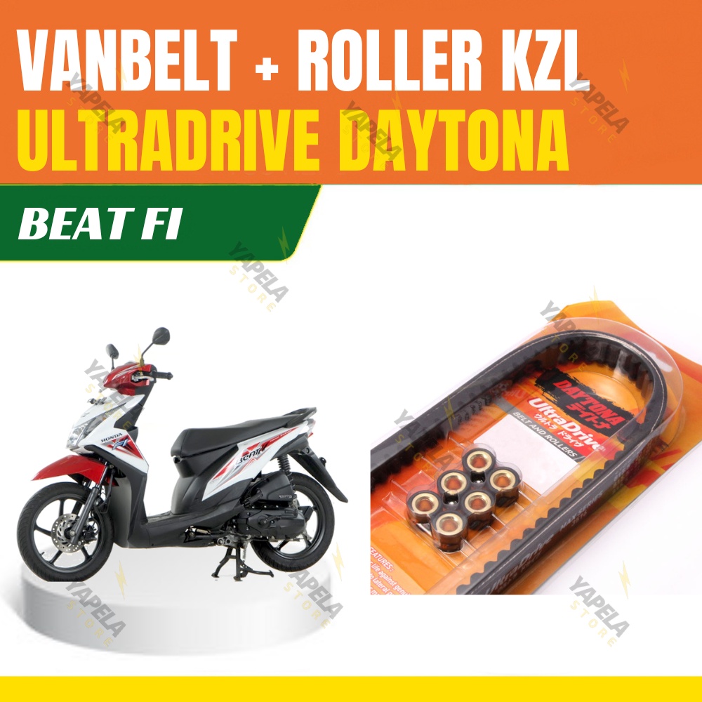 Vbelt Roller Vanbelt Beat FI KZL V-belt Daytona Racing Original Ultradrive 4455