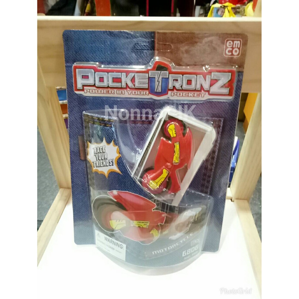 EMCO POCKETRONZ MOTORCYCLE MERAH GAM-0433