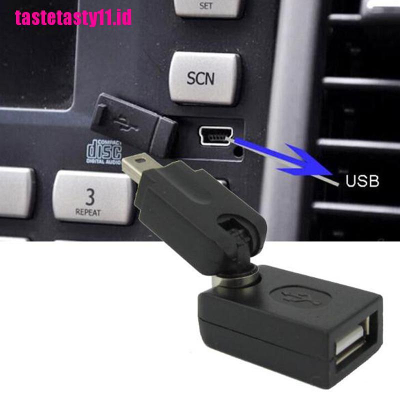 【TTID】USB Interface OTG Function Port Car Audio MP3 Music Adapter Connecter Bla