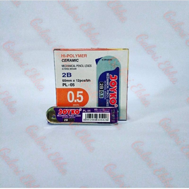 

Isi Pensil Mekanik Joyko 0.5 mm 2B / Pensil Lead Joyko PL-05