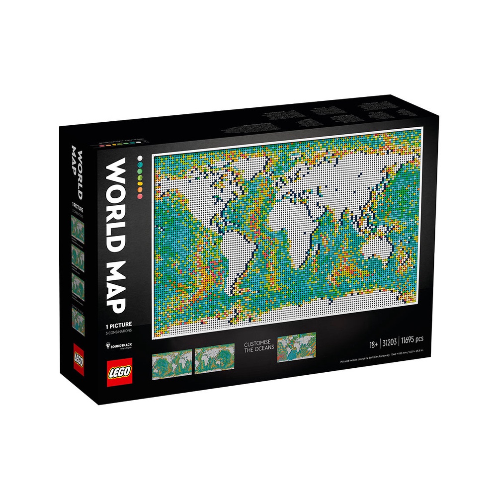 Lego Art 31203 World Map