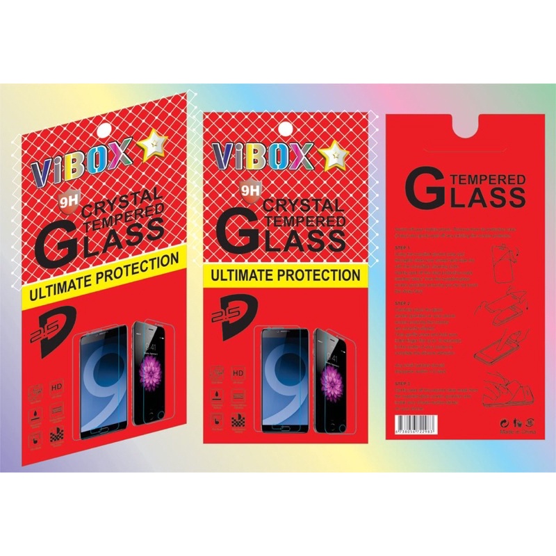 TEMPERED GLASS VIBOX BENING ORIGINAL 0.3MM OVAL SAMSUNG ALL TYPE NONGARANSI