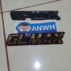 Emblem Tutup Box Aki Accu Honda GL Max