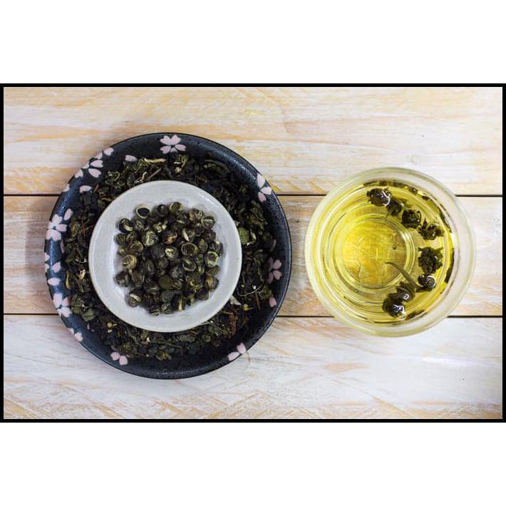 

toz3 jasmine dragon pearl tea - 100% natural tea sommelier collection hzw9
