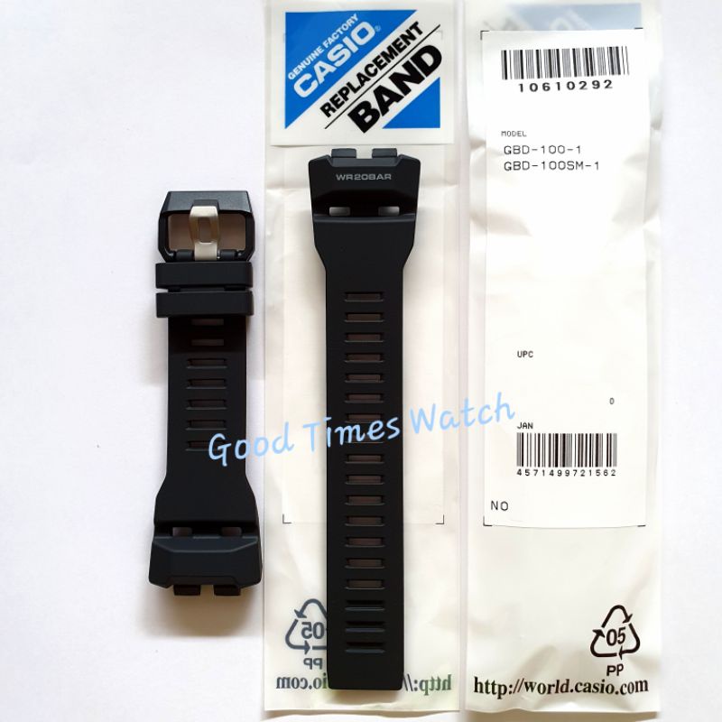 STRAP G-SHOCK GBD-100-1 GBD 100SM GBD 100 Casio Original