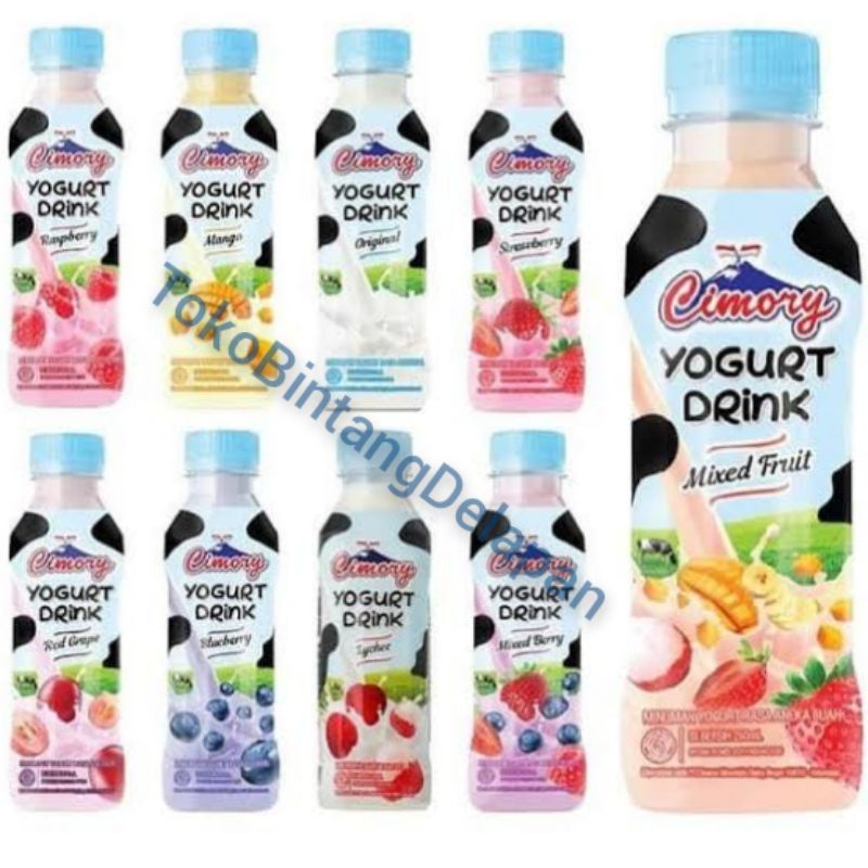 

Cimory Yogurt Drink 250ml (RaspBerry / Mango / Original / Strawberry / Red Grape / Blueberry / Lychee / Mixed Berry / Mixed Fruit)