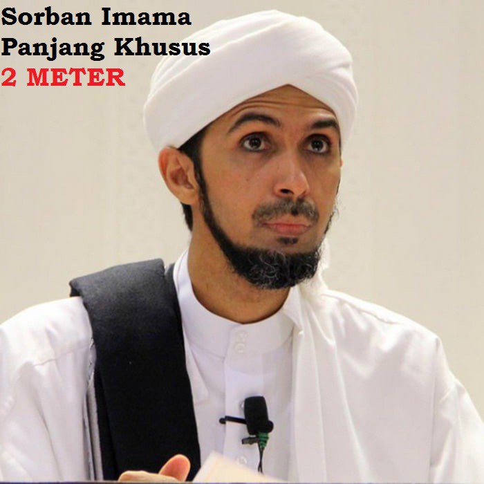 Sorban Imamah 2meter Surban / Sorban Kepala / Sorban Imama