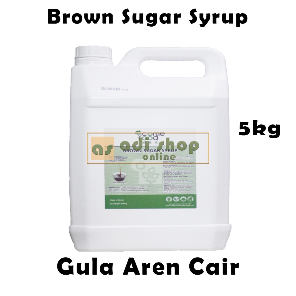 

GULA AREN CAIR | BROWN SUGAR SYRUP | GULA AREN SIRUP COMEFOOD 5KG