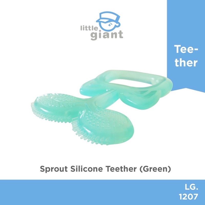 Little Giant Sprout Silicone Teether LG.1207- Gigitan bayi